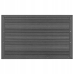 WPC kompozicinė platforma saulės dušo kopėčioms