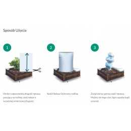 Agrimpex žiemos apsauginė rankovė augalams, 155 x 100 cm, 50g/m2