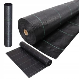 Tvirtas audinys, apsaugantis nuo piktžolių, išaugęs, 1 6 m x 50 m