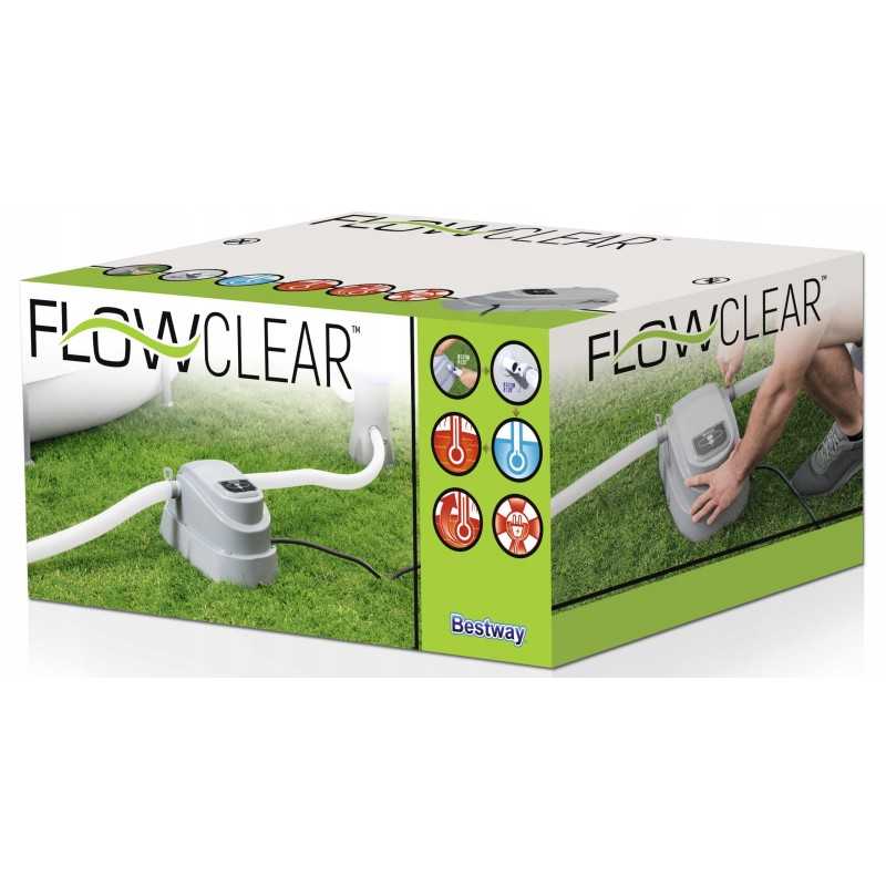 Baseino vandens šildytuvo bestway 58259 šildytuvo žarnos spaustukai