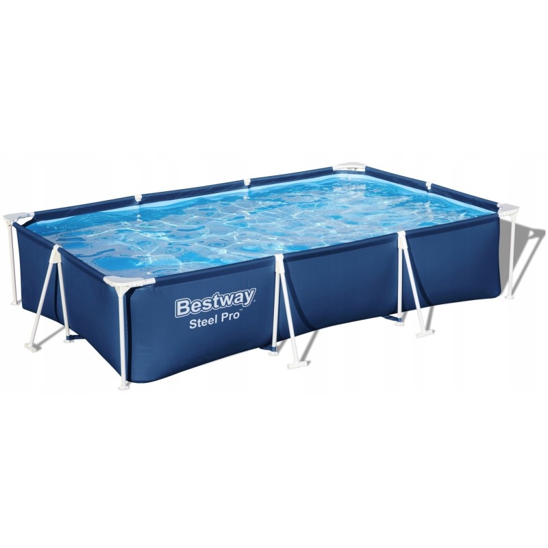 Rectangular frame pool 300x201x66 cm 56404