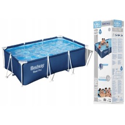 Rectangular frame pool 300x201x66 cm 56404