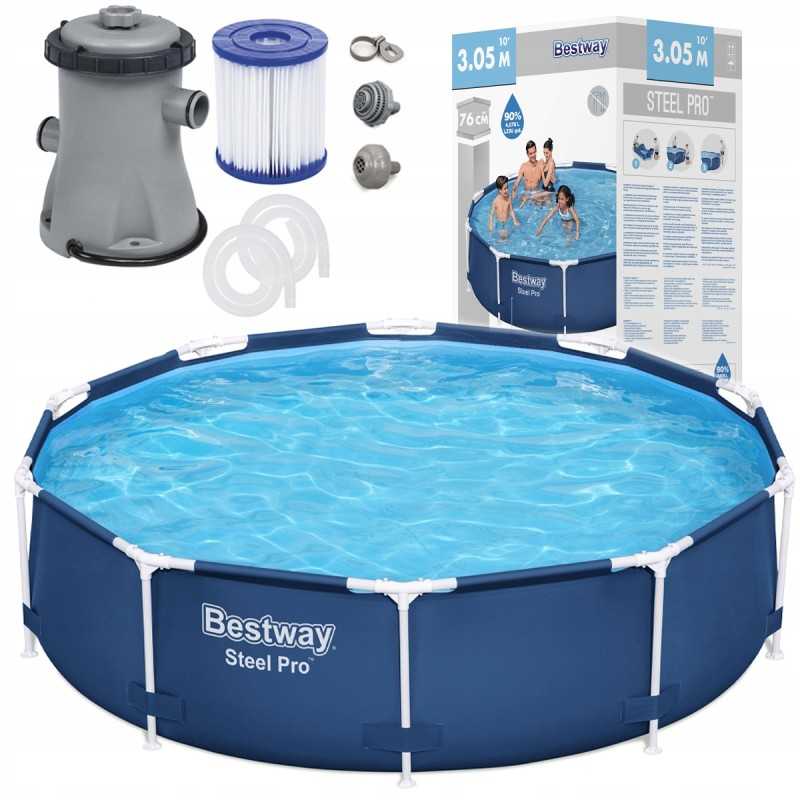 Bestway 56679 rėmo baseinas 305x76 cm su pompa