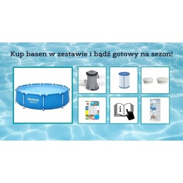 Bestway 56679 rėmo baseinas 305x76 cm su pompa