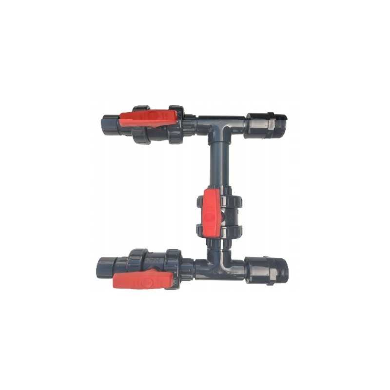 Aplenkiamasis aplinkkelis Hewalex 5 4 kW baseino šilumos siurbliui, klijuotas aplinkkelis