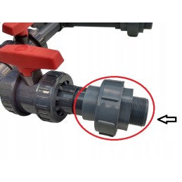 Aplenkiamasis aplinkkelis Hewalex 5 4 kW baseino šilumos siurbliui, klijuotas aplinkkelis