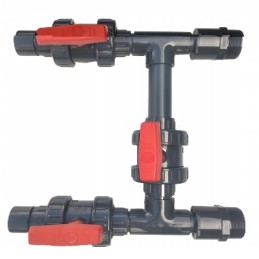 Aplenkiamasis aplinkkelis baseino šilumos siurbliui Hewalex 7 6 kW ir klijuotas aplinkkelis