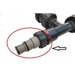 Aplenkiamasis aplinkkelis baseino šilumos siurbliui Hewalex 7 6 kW ir klijuotas aplinkkelis