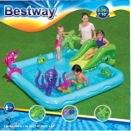 Vandens žaidimų aikštelės baseino čiuožykla bestway 53052