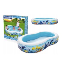 Bestway 54118 pripučiamas baseinas 157cm x 262cm