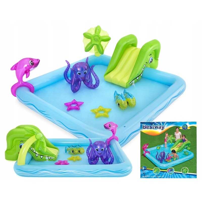 Vandens žaidimų aikštelės baseino čiuožykla bestway 53052