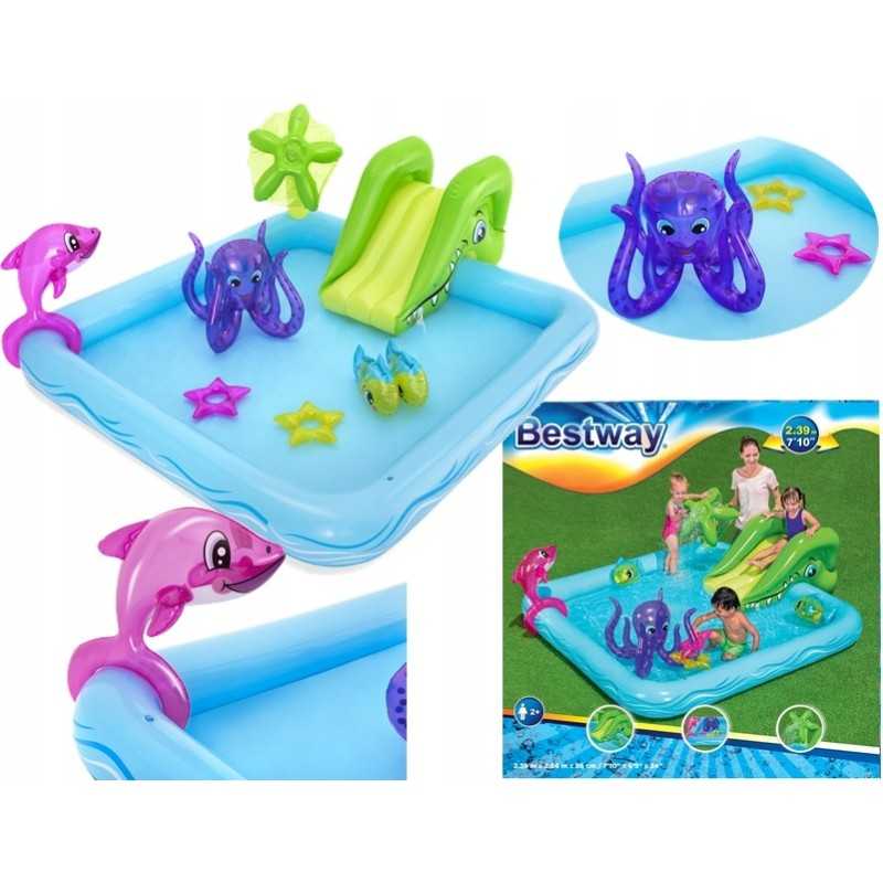 Vandens žaidimų aikštelės baseino čiuožykla bestway 53052