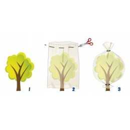 Apsauginis gaubtas - 50 g/m^2 - 70 x 80 cm