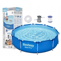 Plieninis sodo baseinas 305 cm x 76 cm bestway 56679