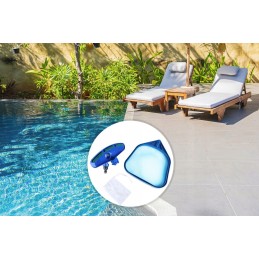 Baseino dulkių siurblys, baseino valymo rinkinys, baseino dulkių siurblys, tinklas