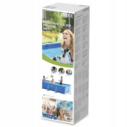 Plieninis sodo baseinas 220 x 150 x 60 cm intex 28270