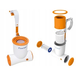 Bestway 2574l h 58462 skimmer baseino filtro siurblys