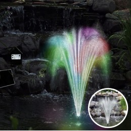 Plūduriuojanti LED fontano lempa 58493