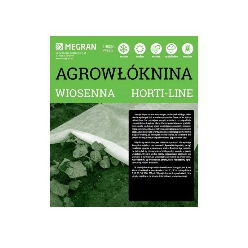 Horti-line spyruoklinė agrotekstilė 1,6x5m