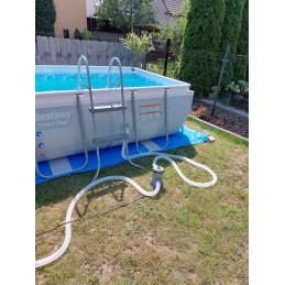 Metalinės kopėčios baseinams 84 cm bestway 58430