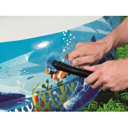 Pripučiamas baseinas su žuvimi 262 x 157 x 46 cm bestway 54118