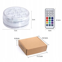 Povandeninio baseino apšvietimas, 4 vnt