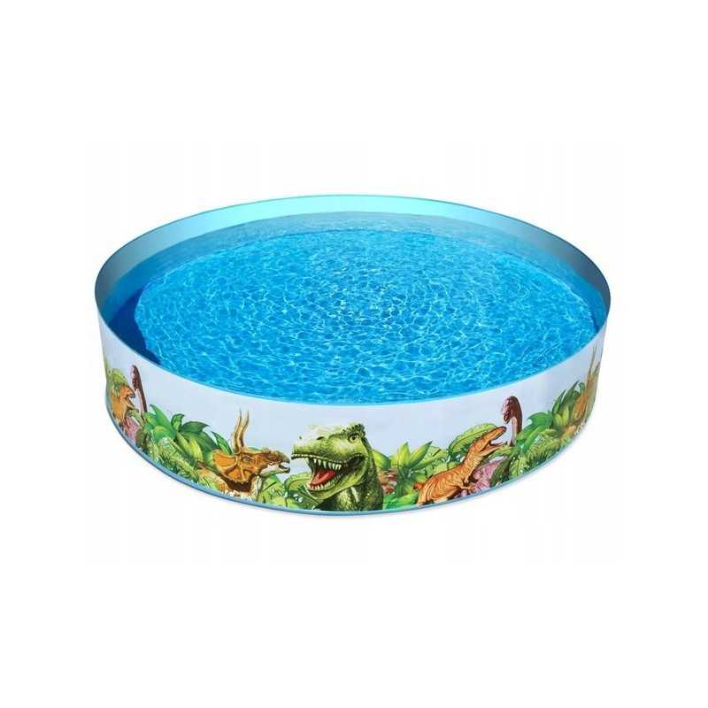 Dinozaurų išsiplėtimo baseinas 244x46 cm bestway 55001