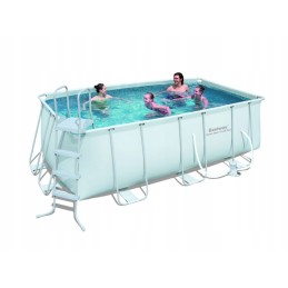 Elektrinis plieninis brezento dangtis 412x201x122cm