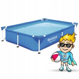 Karkasinis baseinas 221x150x43 cm bestway 56401