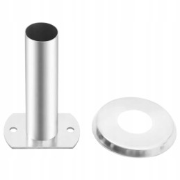 Baseino kopėčių turėklų laikikliai, 2 vnt., nerūdijančio plieno