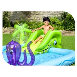 Bestway vandens žaidimų aikštelė, baseinas, čiuožykla, žvejyba