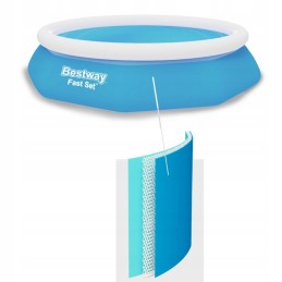 Bestway sodo išsiplėtimo baseinas 244x61cm 57448
