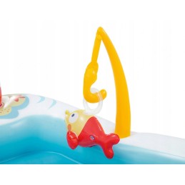 Žaidimų aikštelė, žvejys, baseinas, čiuožykla, intex 57162