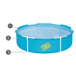 Baseinas su rėmu 152 x 38 cm bestway