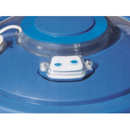 LED baseino lempa, plaukiojantis fontanas, RBG 58493