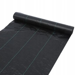 Agrotkanina agrotekstilė juoda 1,1x50m 90g/m² piktžolių mulčiavimo kilimėlis