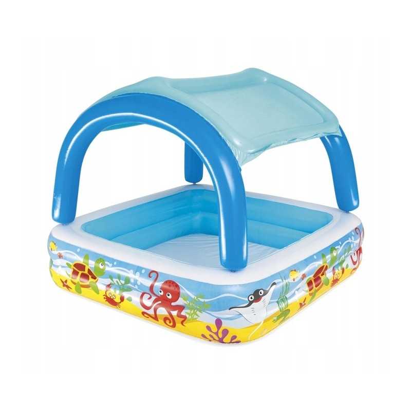 Pripučiamas baseinas su stogu 140x140 52192 bestway