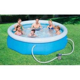 Bestway apvalus išsiplėtimo baseinas 305x76cm siurblys