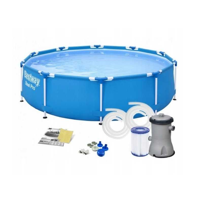 Bestway apvalaus rėmo baseinas 305x76cm