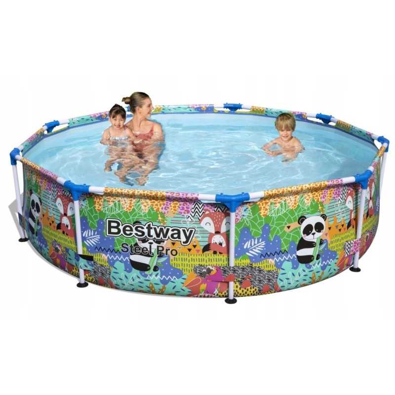 Bestway plieno profesionalaus rėmo baseinas