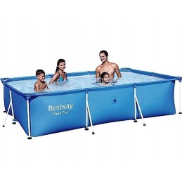 Didelis bestway rėmo šeimos baseinas 300x201x66