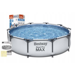 Karkasinis baseinas 305x76 plieno pro bestway 56406