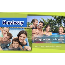 Apvalus išsiplėtimo baseinas 366 x 366 cm bestway 57274