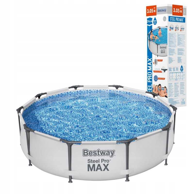 Plieninis sodo baseinas 305x76 bestway 56406 3in1 pro max