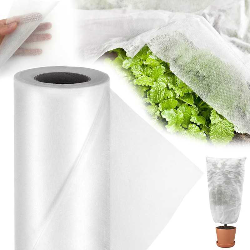 Žieminė agrotekstilė, stora, tvirta, balta, 1,6x100m, UV