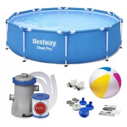 Rėmas sodo baseinas 305x76 bestway 9in1 56679