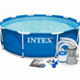 Sodo baseinas 305x76cm intex 28202gn siurblys 12v
