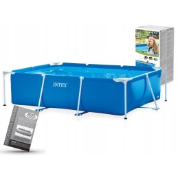 Karkasinis baseinas 260x160x65 stačiakampio rėmo baseinai intex 28271np
