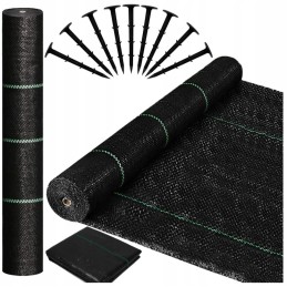 Tvirtas nuo piktžolių, kilimėlio, auginimo krosnyje agroaudinis 1 1x100m 70g be inkarų