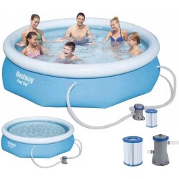 Bestway 56681 baseino statramsčiai 366x76 siurblio filtro kilimėlis